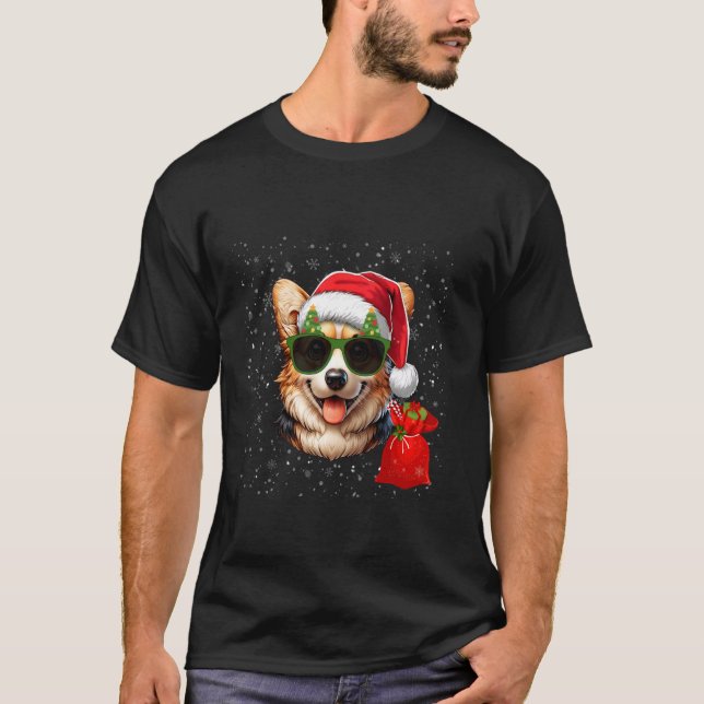 Camiseta Pembroke Welsh Corgi Perro Lover Hombres Mujeres N (Anverso)