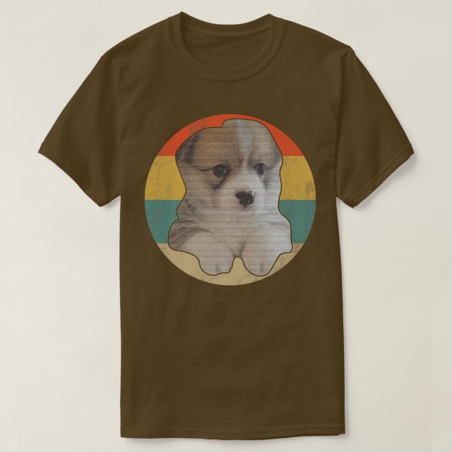 Camiseta Pembroke Welsh Corgi Perro Perro de raza negra10 (Diseño del anverso)