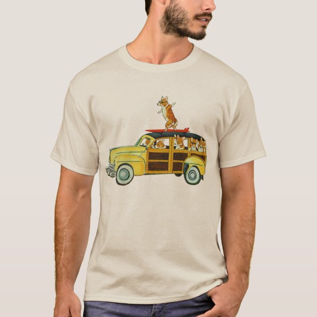 Camiseta Pembroke Welsh Corgi Tee Shirt (Anverso)