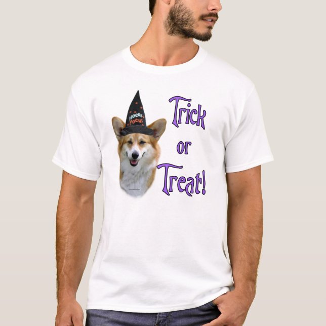 Camiseta Pembroke Welsh Corgi Trick (Anverso)