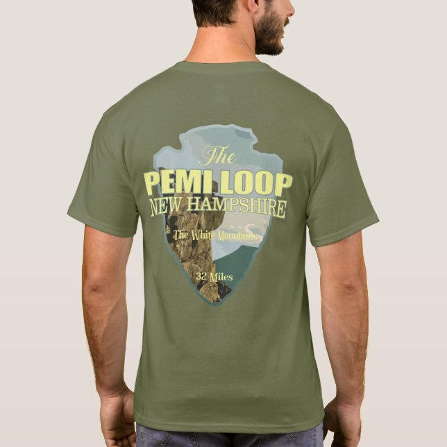 Camiseta Pemi Loop (punta de flecha) (Reverso)