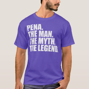 Camiseta PenaPena Nombre de familia Pena apellido Pena Apel
