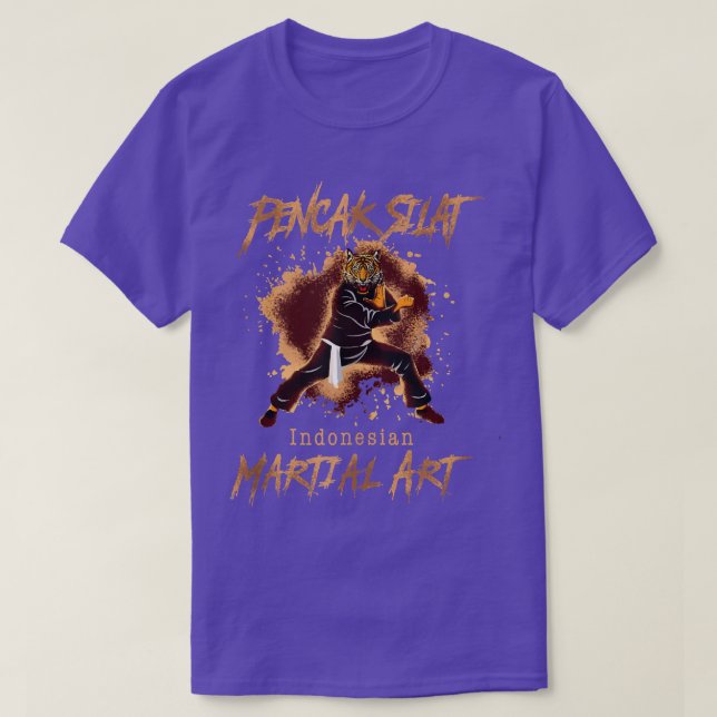 Camiseta Pencak Silat Indonesian Martial Arts  (Diseño del anverso)