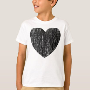 Camiseta Pencillado en - Negro