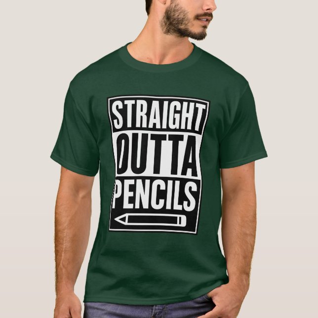 Camiseta Pencillos de salida directa (Anverso)