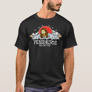 Camiseta Pendejos Todos Jesús Humor Sarcástico