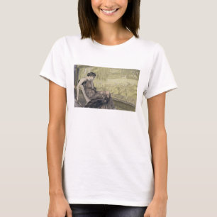 Camiseta Penélope que teje una cubierta para Laertes su