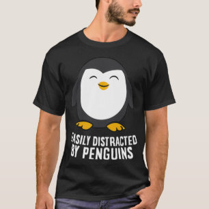 Camiseta Pengu Fácilmente Distrae Un Regalo De Amante De Pi