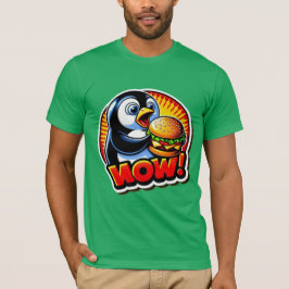 CAMISETA PENGUIN AMA A CHEESEBURGER 3