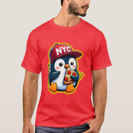 CAMISETA PENGUIN AMA A PIZZA 2
