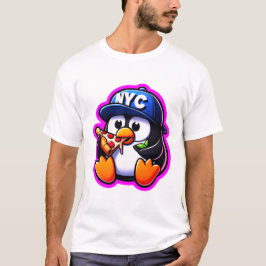 CAMISETA PENGUIN AMA A PIZZA 5