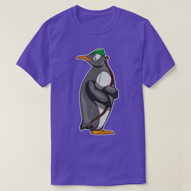 Camiseta Penguin Archer Bow (Diseño del anverso)