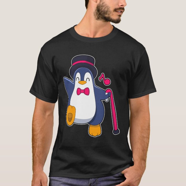 Camiseta Penguin as Groom with Tie (Anverso)
