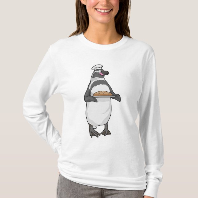 Camiseta Penguin Baker Bread (Anverso)