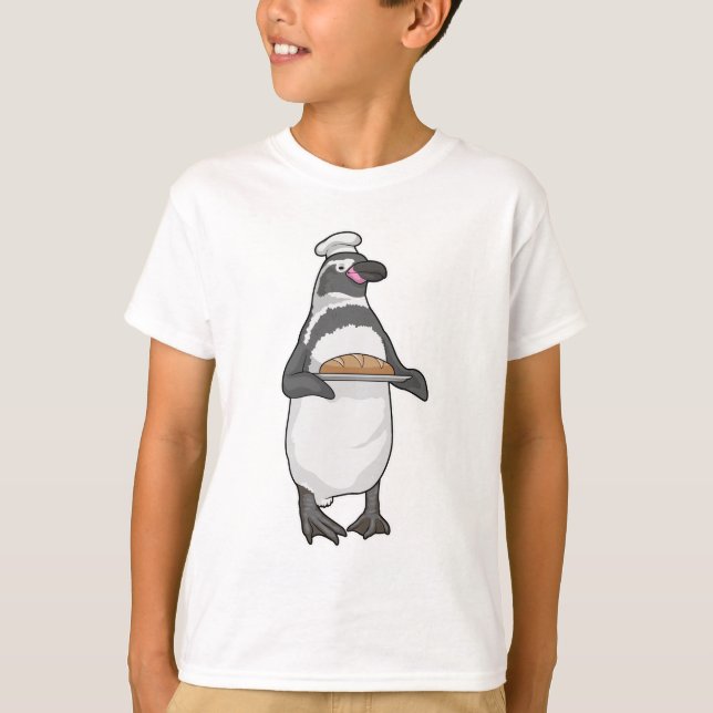Camiseta Penguin Baker Bread (Anverso)