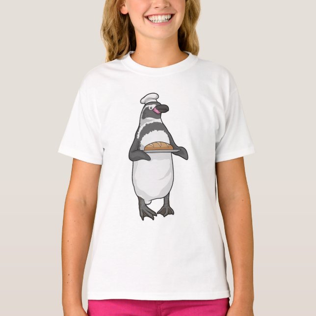 Camiseta Penguin Baker Bread (Anverso)