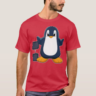 Camiseta Penguin Bodybuilding Dumbbell