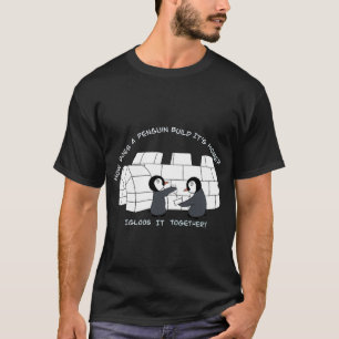 Camiseta Penguin Dad Chiste Tee