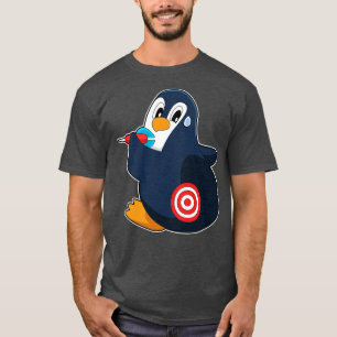 Camiseta Penguin Darts Dart Dartboard