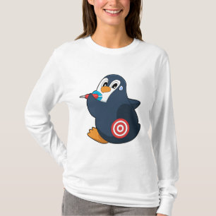 Camiseta Penguin Darts Dart Dartboard