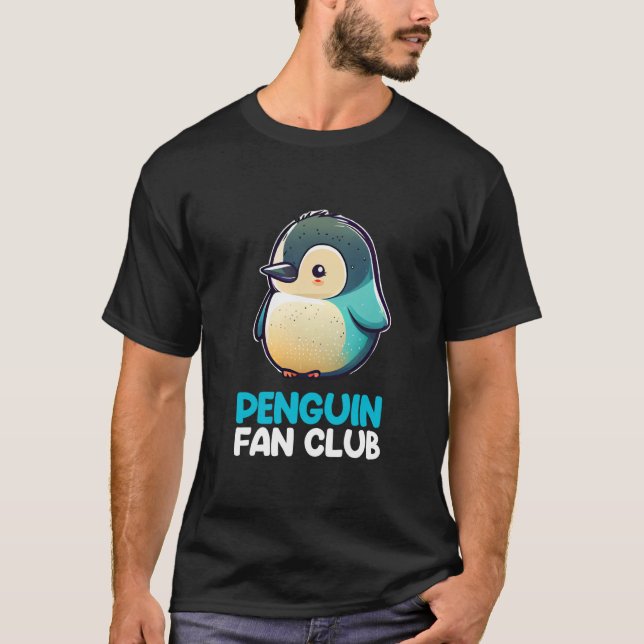 Camiseta Penguin Fan Club Penguin Kids Boys Girls  4 (Anverso)