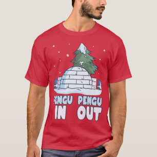 Camiseta Penguin  Funny Igloo & Winter Snow Pun, PenguIn Pe