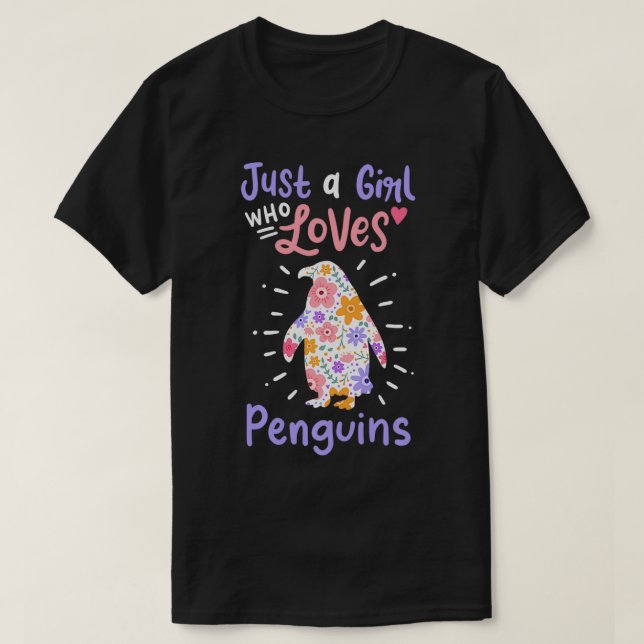 Camiseta Penguin Gift  (Diseño del anverso)