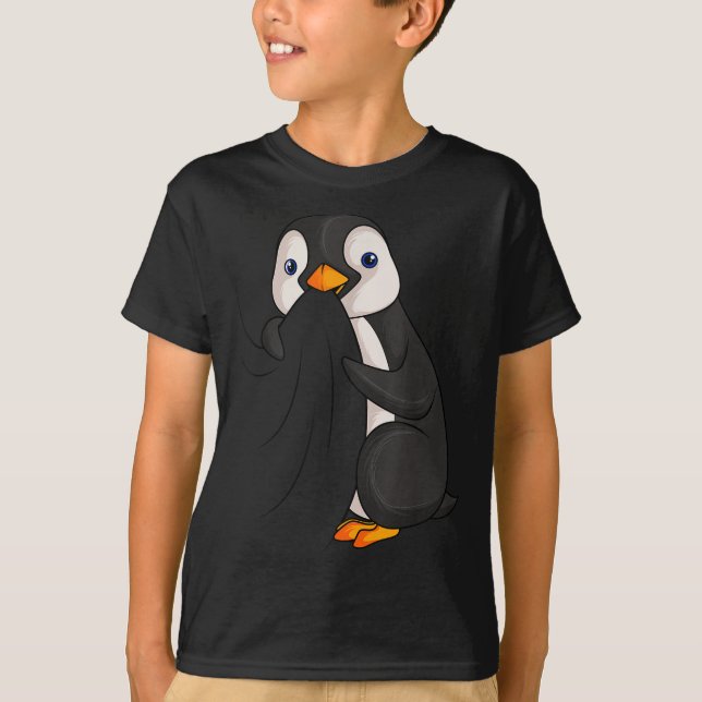Camiseta Penguin Lover Kids Girl Women Men  (Anverso)