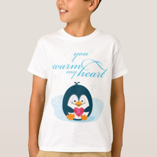 Camiseta PENGUIN "me calientas el corazón"