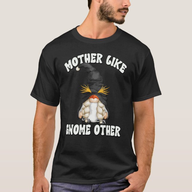 Camiseta Penguin Mom Life Gnome Graphic For Women Mothers D (Anverso)