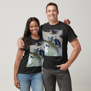 Camiseta Penguin Relay: equipo de natación de pingüinos