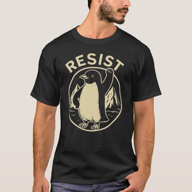 Camiseta Penguin Resist (Anverso)