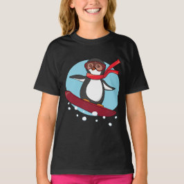 Camiseta Penguin Snowboarding