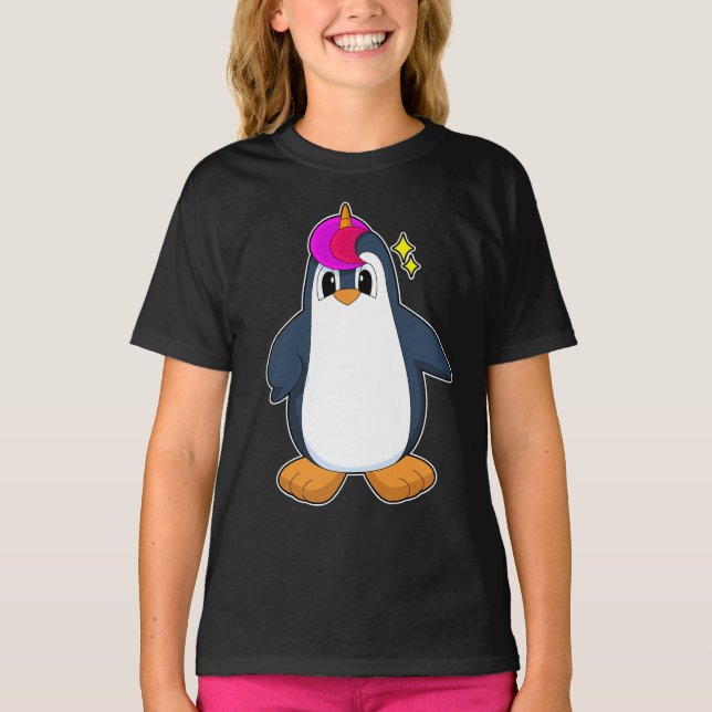 Camiseta Penguin Unicorn (Anverso)