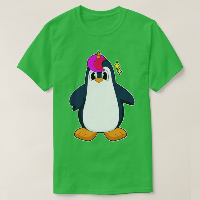 Camiseta Penguin Unicorn (Diseño del anverso)