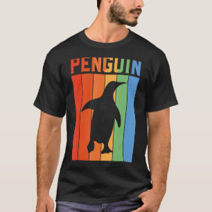 Camiseta Penguin Vintage Sunset Retro Penguin
