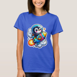 CAMISETA PENGUINA ESPACIAL 2