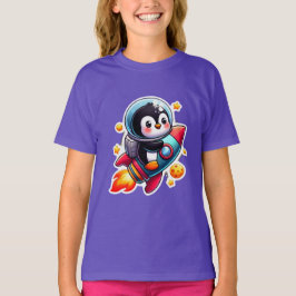 CAMISETA PENGUINA ESPACIAL 5
