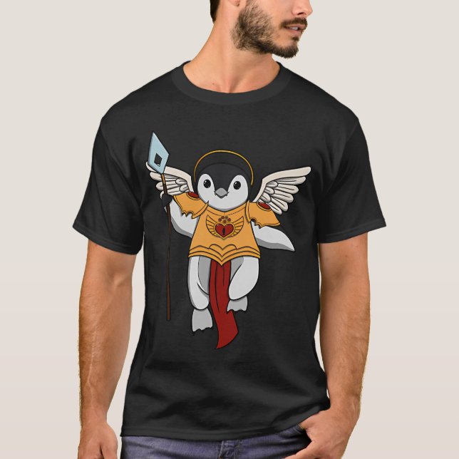Camiseta Penguinius el Amado (Anverso)