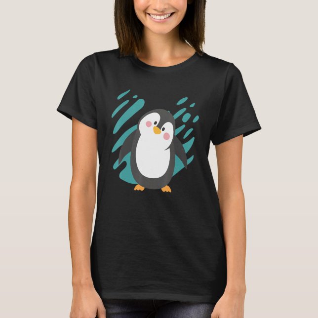Camiseta Penguins of Madagascar   Penguin Costume Adult Kid (Anverso)