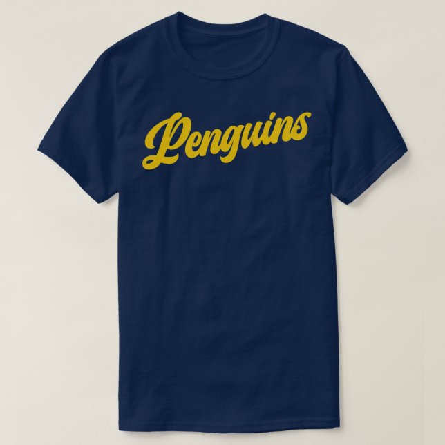 Camiseta Penguins Retro Pittsburgh Penguins (Diseño del anverso)