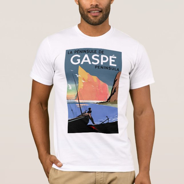 Camiseta Península de Gaspé ~ Canadá (Anverso)