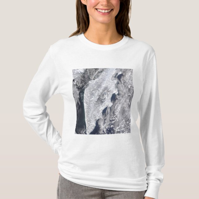 Camiseta Península de Kamchatka, Rusia Oriental 2 (Anverso)