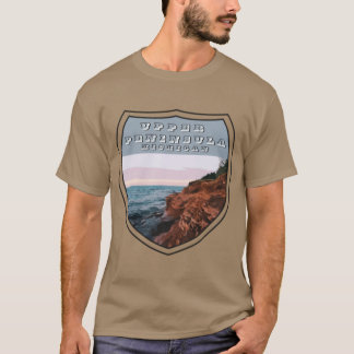 Camiseta Península Superior de Michigan de gran tamaño