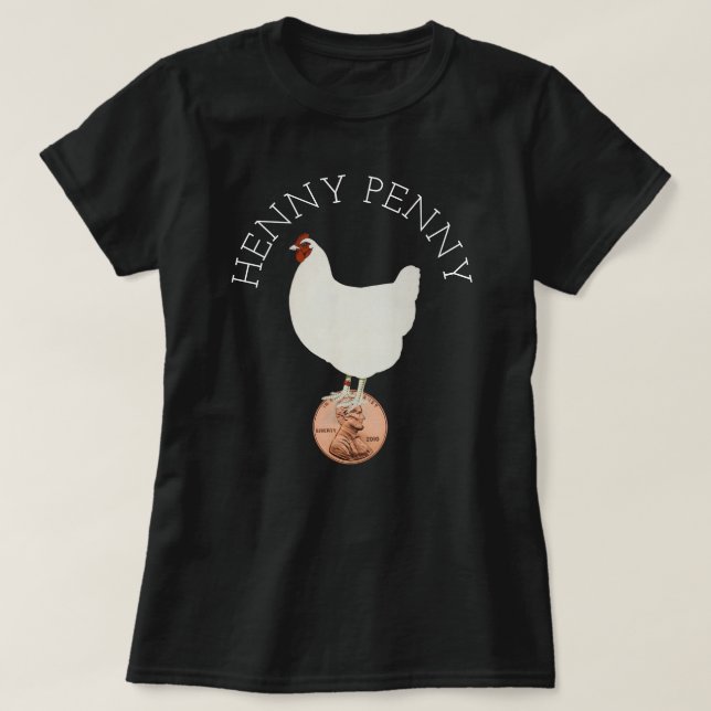 Camiseta Penique de Henny (Diseño del anverso)