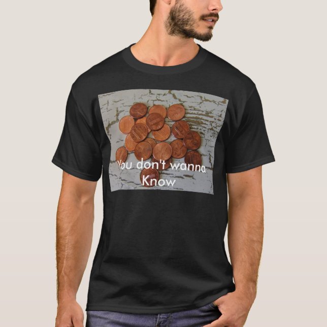 Camiseta Penique para sus pensamientos (Anverso)