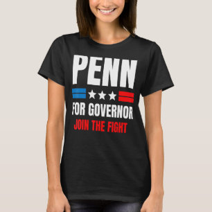 Camiseta Penn Para Gobernador