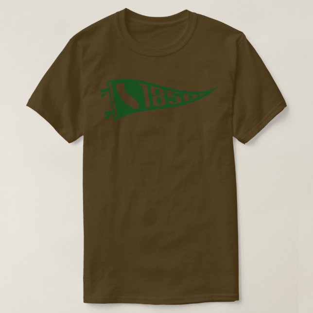 Camiseta Pennant 1850 Green (Diseño del anverso)