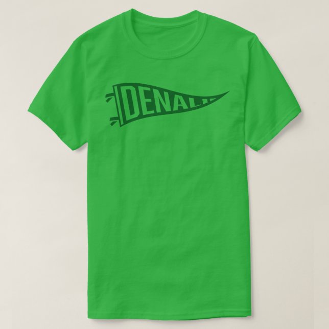 Camiseta Pennant Green (Diseño del anverso)