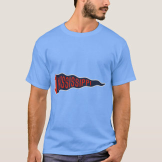 Camiseta Pennant Retro Mississippi